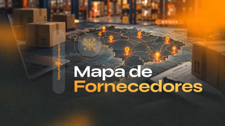 Capa do módulo Mapa de Fornecedores do Geração Ecommerce